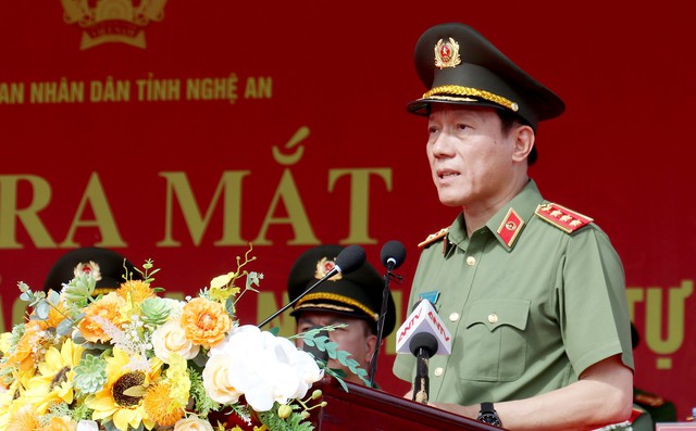 Bộ trưởng Lương Tam Quang: Lực lượng bảo vệ an ninh, trật tự cơ sở phải vì nhân dân phục vụ- Ảnh 1.