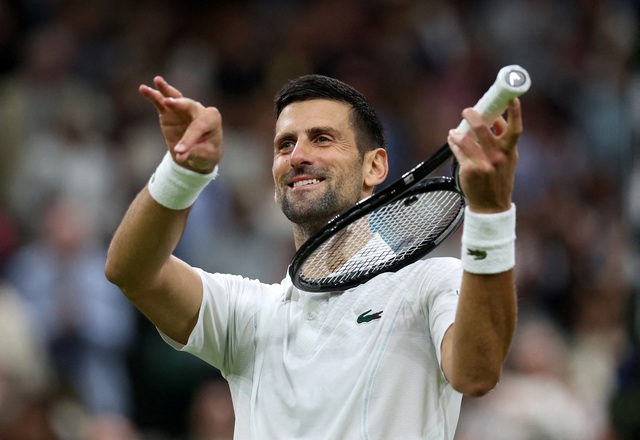 Wimbledon: Djokovic bất chiến tự nhiên thành, xác định 2 cặp bán kết- Ảnh 1.