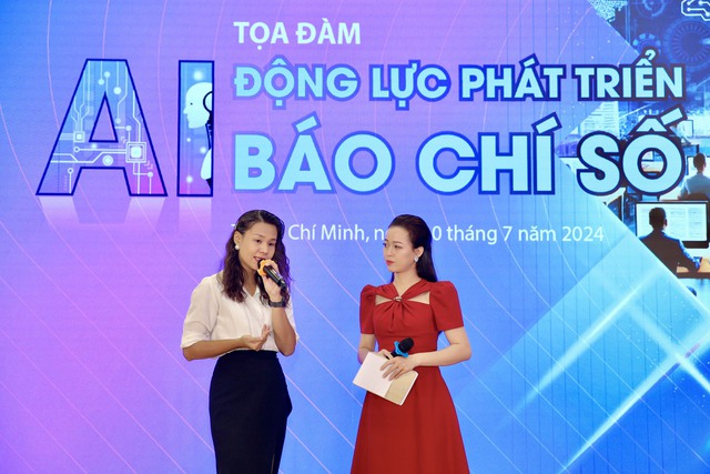 Báo Người Lao Động tổ chức tọa đàm "AI – Động lực phát triển báo chí số"- Ảnh 4.