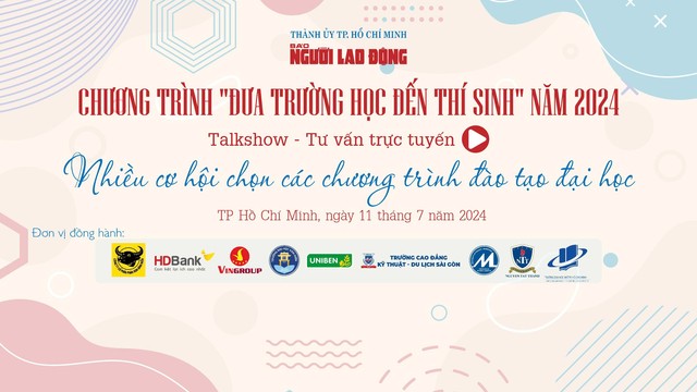 Tư vấn trực tuyến: Cân nhắc nhiều yếu tố khi chọn chương trình đào tạo ĐH- Ảnh 1.