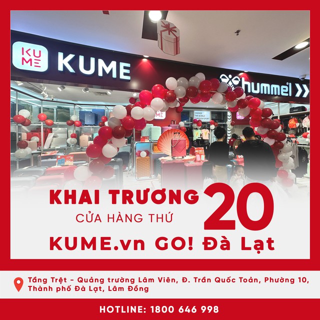 “Kume” - thương hiệu vali hàng đầu khai trương chi nhánh tại Đà Lạt- Ảnh 1.