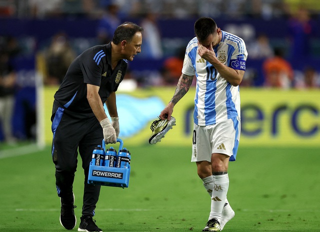 Messi rời sân trong nước mắt, Lautaro Martinez đưa Argentina vô địch Copa America 2024- Ảnh 8.