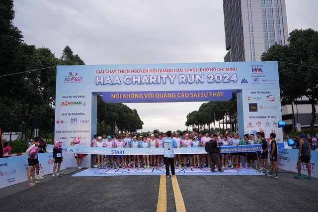 Lan tỏa thông điệp "Nói không với quảng cáo sai sự thật" tại HAA CHARITY RUN 2024- Ảnh 6.