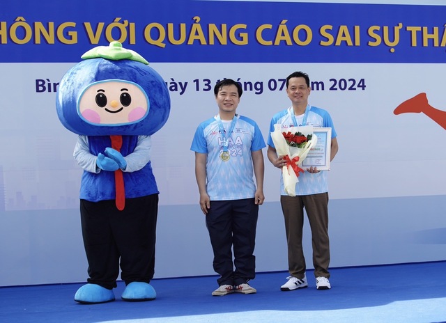 Lan tỏa thông điệp Nói không với quảng cáo sai sự thật tại HAA CHARITY RUN 2024- Ảnh 9.