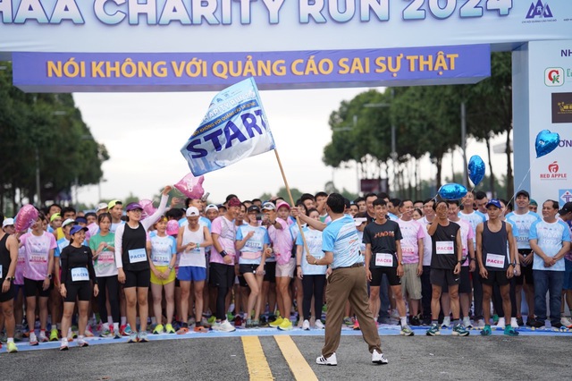 Lan tỏa thông điệp "Nói không với quảng cáo sai sự thật" tại HAA CHARITY RUN 2024- Ảnh 11.