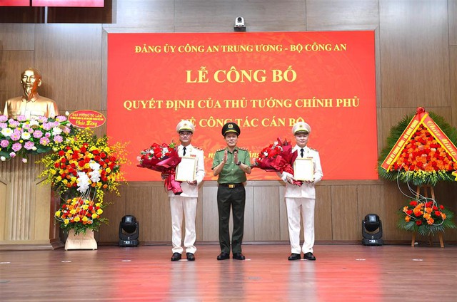 Bộ Công an có 2 Thứ trưởng mới- Ảnh 1.