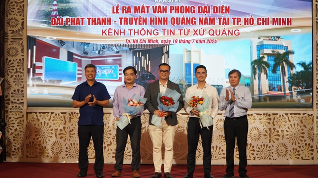 Ra mắt Văn phòng đại diện Đài phát thanh-Truyền hình Quảng Nam tại TP HCM- Ảnh 3.