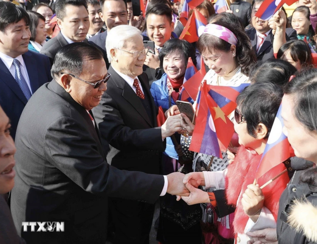 Lào tuyên bố quốc tang tưởng niệm Tổng Bí thư Nguyễn Phú Trọng- Ảnh 1.