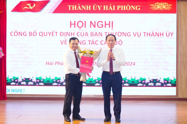 Hải Phòng điều động, luân chuyển nhiều cán bộ chủ chốt- Ảnh 2.