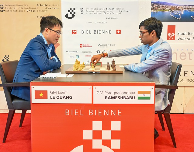 Lê Quang Liêm và kỳ tích Biel Grandmaster- Ảnh 1.