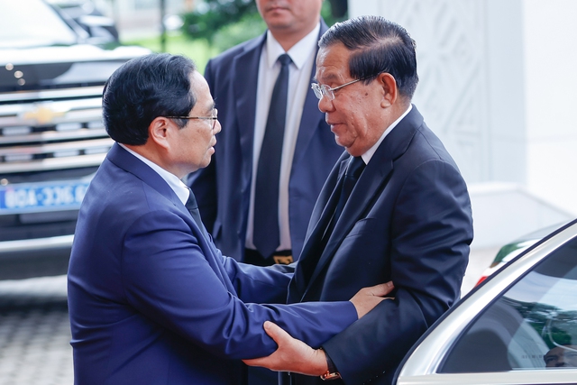 Chủ tịch nước, Thủ tướng tiếp Chủ tịch CPP Hun Sen- Ảnh 3.