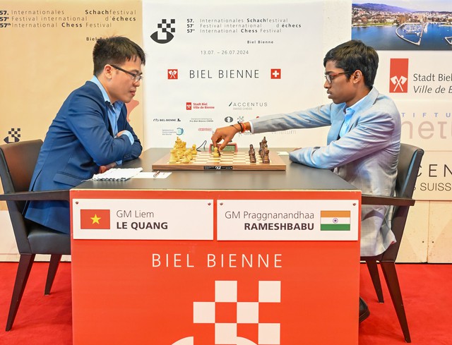 Đại kiện tướng Lê Quang Liêm giành hat-trick vô địch Biel Grandmaster- Ảnh 2.