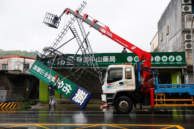 Bão Gaemi đổ bộ Trung Quốc, bao trọn 7 lưu vực sông lớn, nguy cơ nặng nề- Ảnh 1.