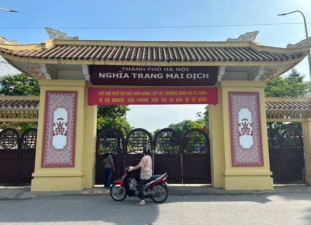 Nghĩa trang Mai Dịch - Nơi an nghỉ của các lãnh đạo cấp cao- Ảnh 1.