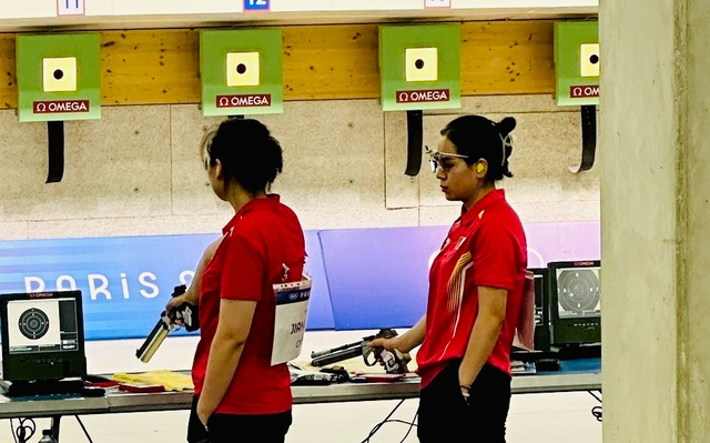 Olympic Paris: Trịnh Thu Vinh vào chung kết 10m súng ngắn hơi- Ảnh 3.