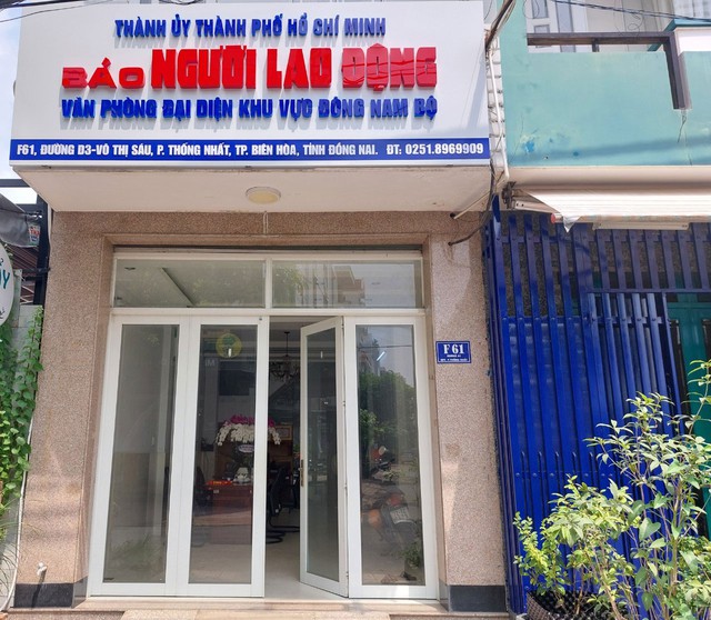 Thay đổi địa điểm Văn phòng Đại diện khu vực Đông Nam Bộ - Báo Người Lao Động- Ảnh 1.