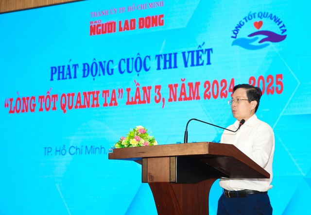 Mời viết bài dự thi Lòng tốt quanh ta lần 3- Ảnh 1.