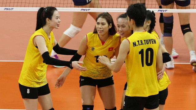 Tuyển bóng chuyền nữ Việt Nam tranh hạng ba FIVB Challenger Cup 2024- Ảnh 2.