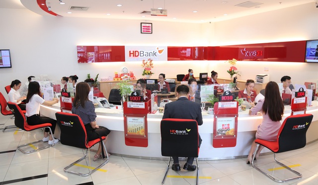 HDBank là một trong những ngân hàng có giá cổ phiếu tăng trưởng mạnh thời gian gần đây