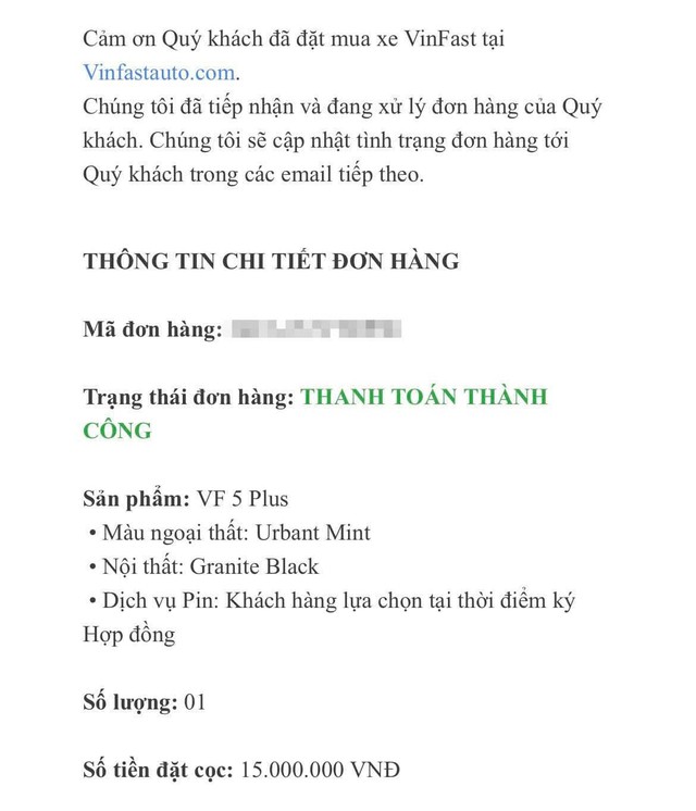 Khách hàng nhanh tay &quot;chốt cọc&quot; VF 5 Plus dải màu mới