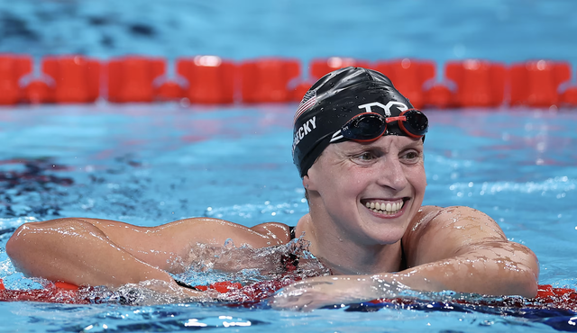 Katie Ledecky và kỳ tích "vàng" môn bơi 4 kỳ Olympic- Ảnh 1.