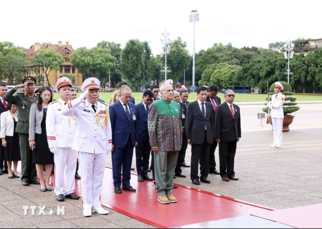 Chủ tịch nước Tô Lâm chủ trì lễ đón Tổng thống Timor Leste- Ảnh 5.