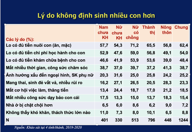 Lý do khiến người Việt chậm cưới, ngại sinh con- Ảnh 2.