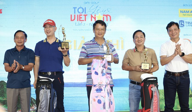 Hai golfer xuất sắc và ngày may mắn tại Giải Golf "Tôi yêu Việt Nam" 2024- Ảnh 2.