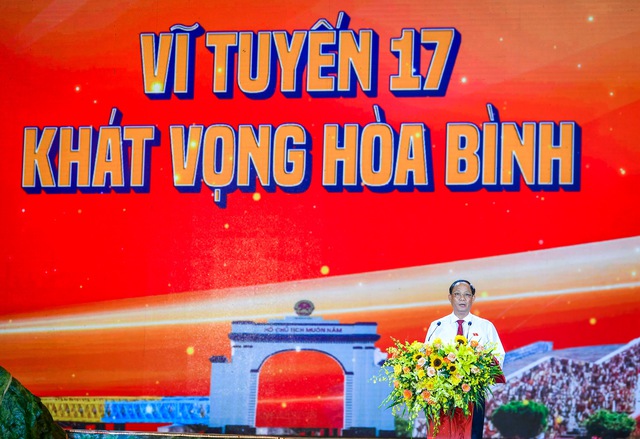 Ấn tượng chương trình nghệ thuật chính luận "Vĩ tuyến 17 - Khát vọng hòa bình"- Ảnh 4.