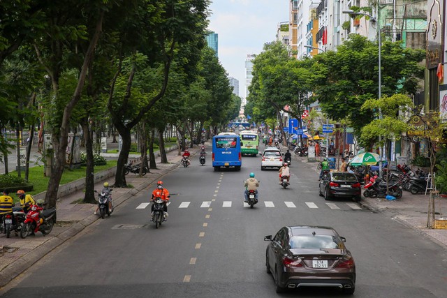 Đường Phạm Ngũ Lão, quận 1, TP HCM. Ảnh: HOÀNG TRIỀU