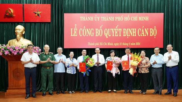 Ban Thường vụ Thành ủy TP HCM có thêm 4 thành viên- Ảnh 1.