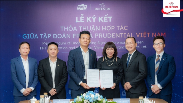 Tập đoàn FPT ký kết hợp tác với Prudential Việt Nam thúc đẩy chuyển đổi số toàn diện và cung cấp các giải pháp công nghệ thông tin tiên tiến, giải pháp thanh toán không dùng tiền mặt