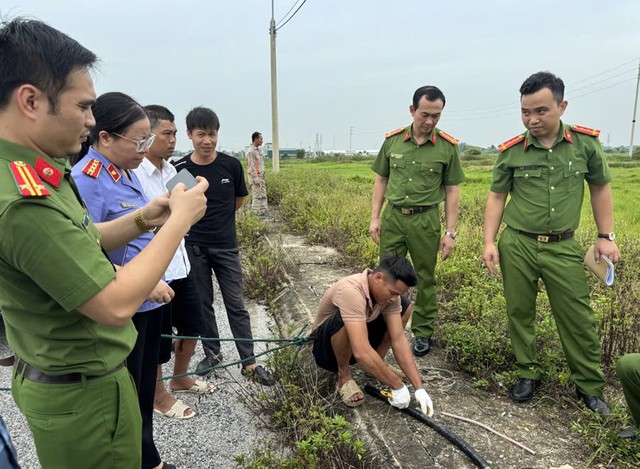 Ổ nhóm ở Thanh Hóa gây ra hàng loạt vụ trộm cắp dây cáp điện trị giá hơn 6 tỉ đồng- Ảnh 2.