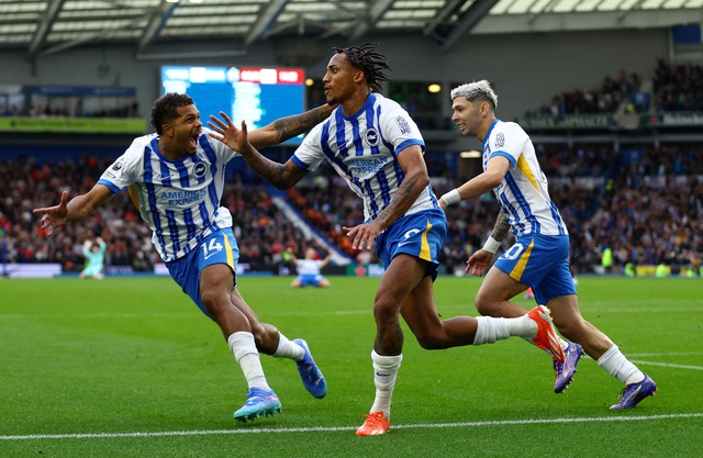 Brighton ghi bàn phút bù giờ, Man United thua đau tại sân AMEX- Ảnh 6.