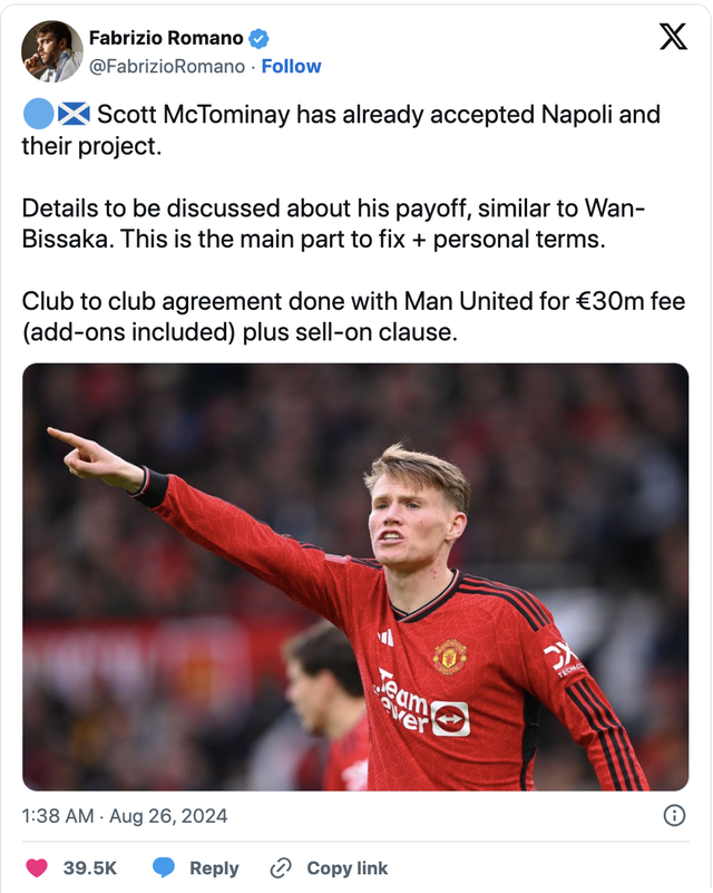 Man United "đẩy" McTominay và Sancho khỏi Old Trafford- Ảnh 3.