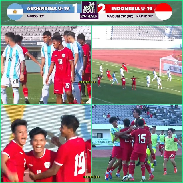 U20 Indonesia bất ngờ quật ngã U20 Argentina- Ảnh 1.