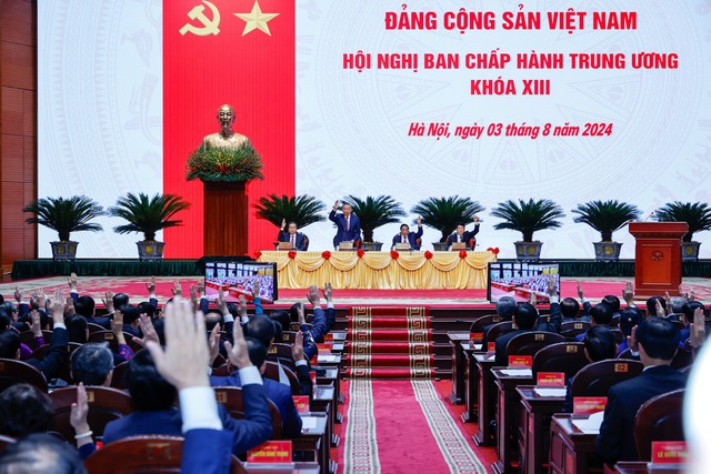 Khai mạc Hội nghị Ban Chấp hành Trung ương khóa XIII- Ảnh 2.