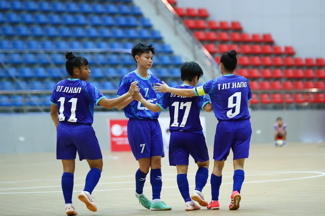 Thái Sơn Nam TP HCM vô địch lượt đi futsal nữ VĐQG- Ảnh 2.