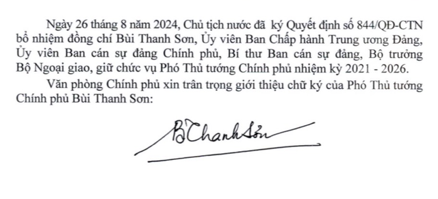 Giới thiệu chữ ký của 3 tân Phó Thủ tướng- Ảnh 3.