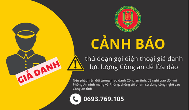 Cảnh báo mạo danh 2 phó giám đốc công an để lừa đảo- Ảnh 1.