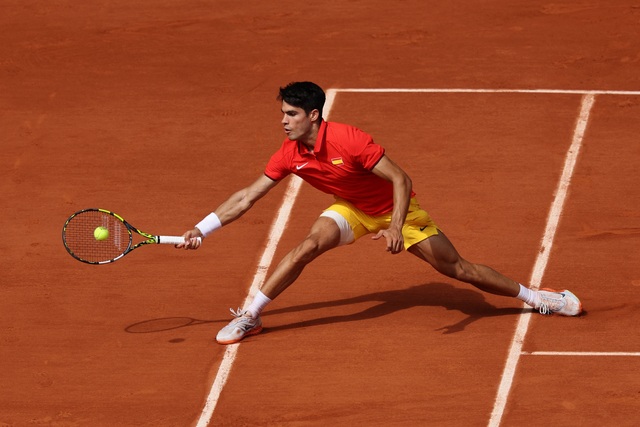 Olympic 2024: Thắng Alcaraz, Djokovic giải cơn khát vàng sau 20 năm- Ảnh 3.