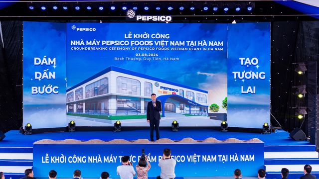 PepsiCo Foods Việt Nam khởi công xây dựng nhà máy tại Hà Nam- Ảnh 1.