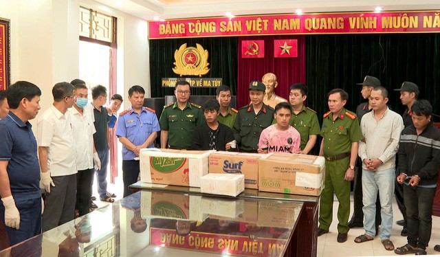 Công an Thanh Hóa phá đường dây ma túy xuyên quốc gia, thu 34 kg ma túy đá- Ảnh 1.