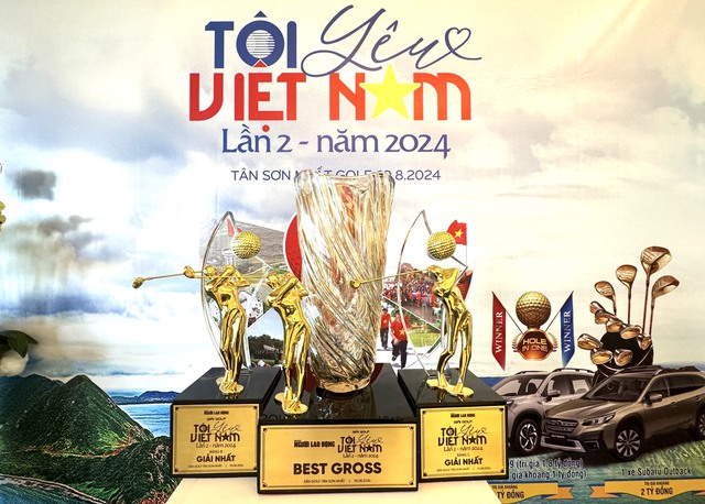 Giải golf "Tôi yêu Việt Nam" lần 2 năm 2024: Sôi nổi và hấp dẫn- Ảnh 3.