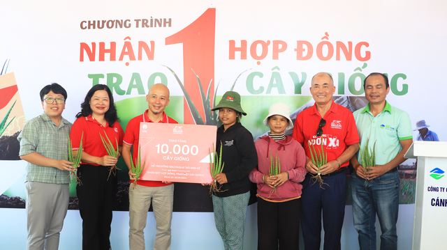 Generali Việt Nam tặng 10.000 cây giống ở Ninh Thuận- Ảnh 1.