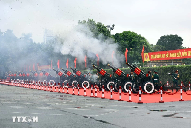 Tổng Bí thư, Chủ tịch nước Tô Lâm chủ trì Lễ đón Tổng Bí thư, Chủ tịch nước Lào Thongloun Sisoulith- Ảnh 4.