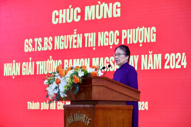 TP HCM chúc mừng GS-TS-BS Nguyễn Thị Ngọc Phượng nhận "Giải Nobel Châu Á"- Ảnh 2.