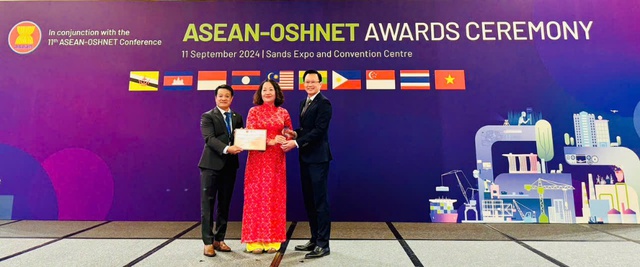 Sanvinest Khánh Hòa vinh dự nhận giải ASEAN-OSHNET- Ảnh 1.