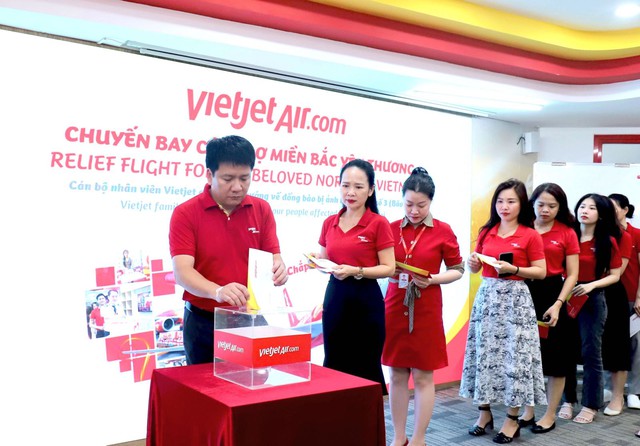 Vietjet hướng về miền Bắc yêu thương- Ảnh 1.