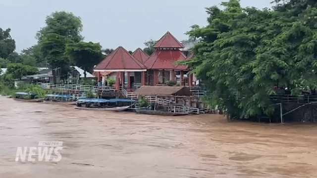 Myanmar, Thái Lan, Lào chiến đấu với lũ lụt hậu bão Yagi- Ảnh 16.